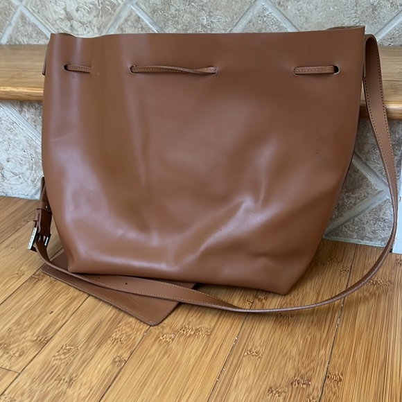 Stunning Cowhide Bucket Bag & Pouch by Lancaster, City - Picture 3 of 10